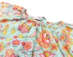 Noa Noa Miniature kjole aqua gray flower